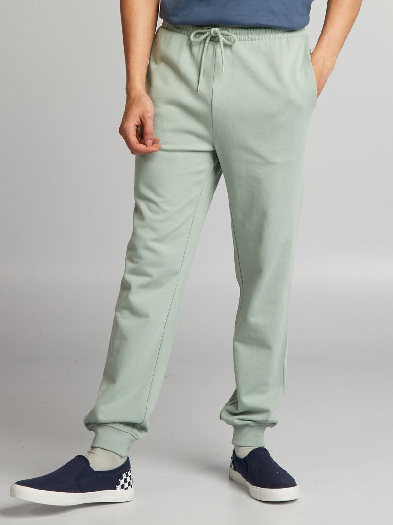 Fleece joggingbroek - GROEN