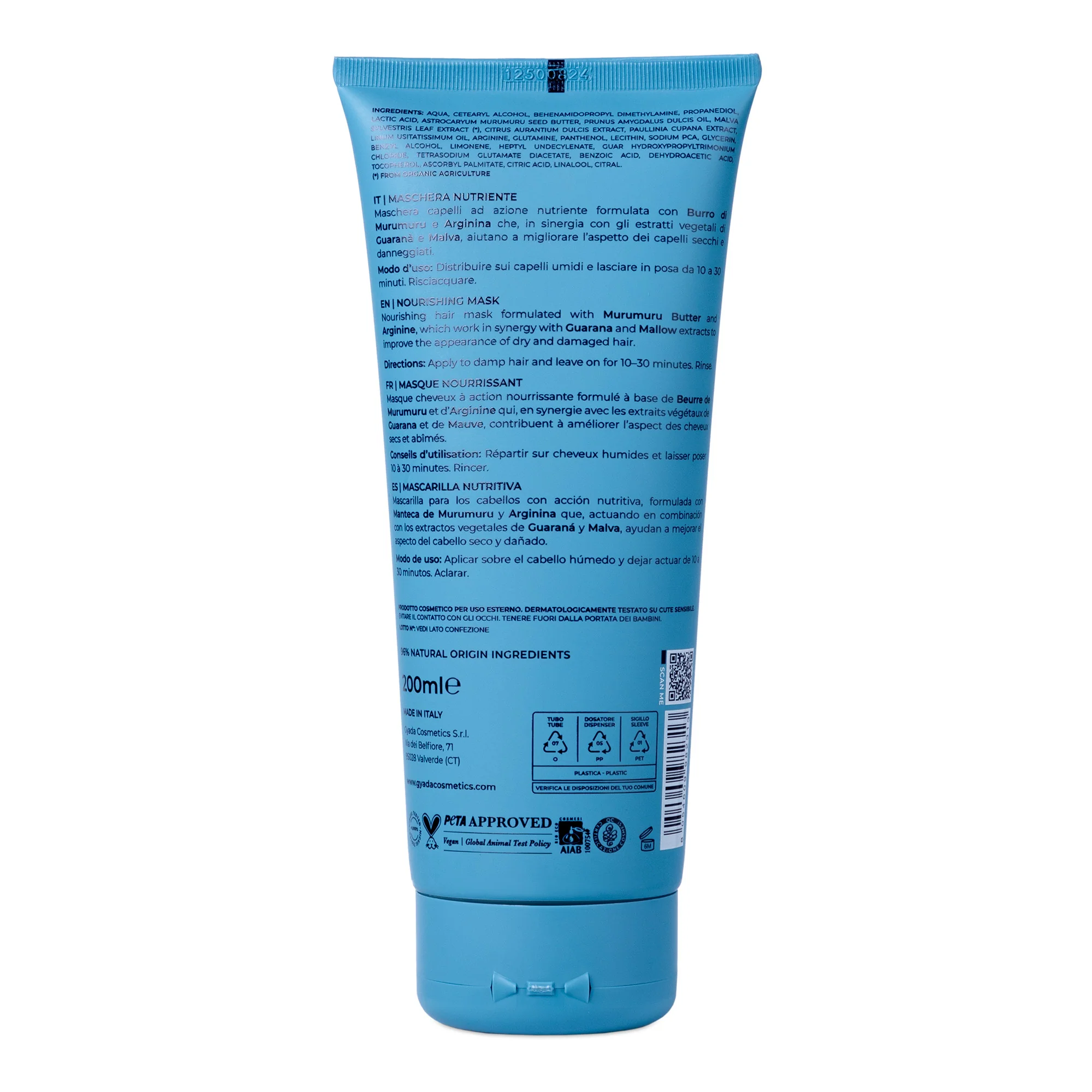 Color Vibes Maschera Nutriente per Capelli Secchi - Maschera Nutriente Capelli, Maschera Ricostruttiva Capelli