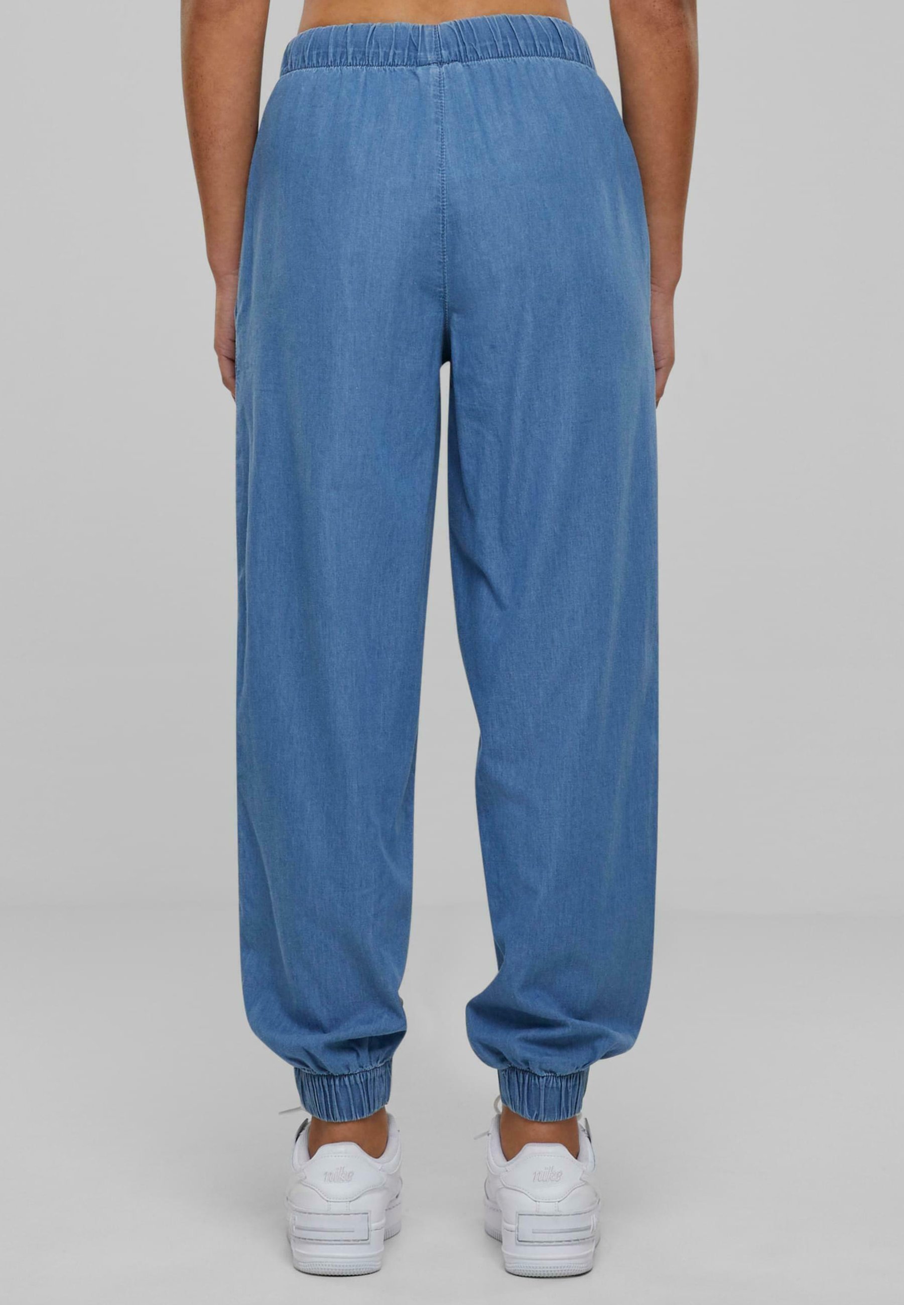 Džínsy Urban Classics Tapered Fit - black washed