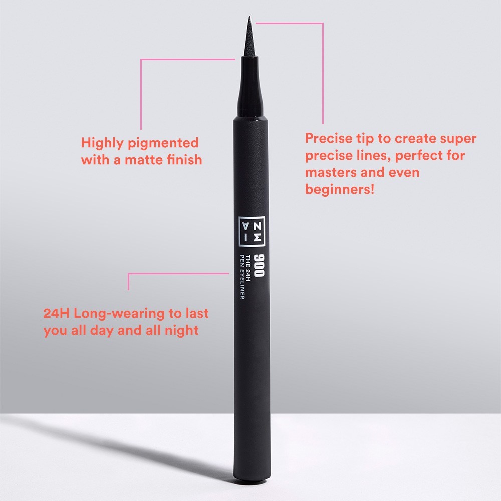 Delineador de ojos 3INA The 24h Pen Eyeliner - 1,2 ml