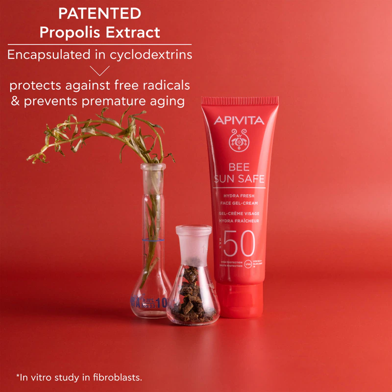 Apivita Bee Sun Safe Hydra Fresh pleťový gél-krém SPF50