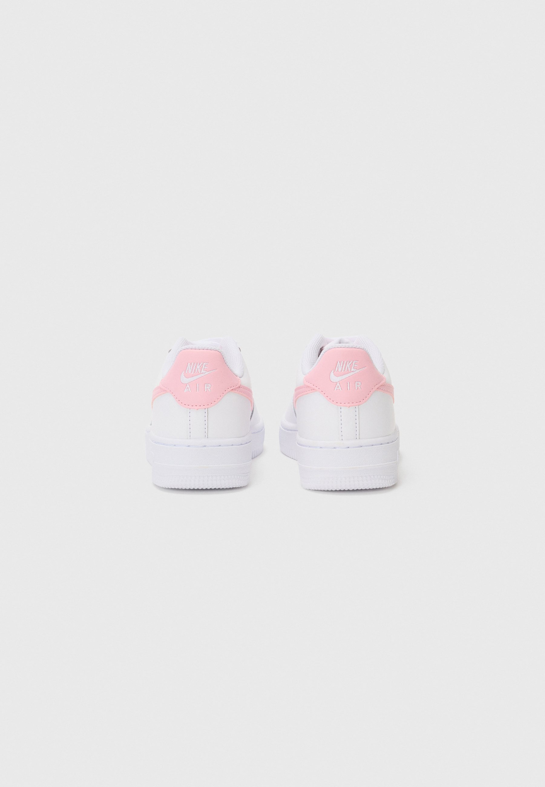 Nike Sportswear AIR FORCE 1 UNISEX - Scarpe da ginnastica - bianco/rosa tenue medio