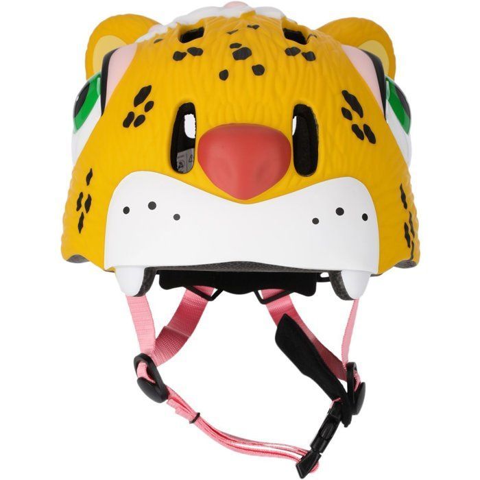 Bike Helmet - CRAZY SAFETY - Leopard - Size S (49-55cm)