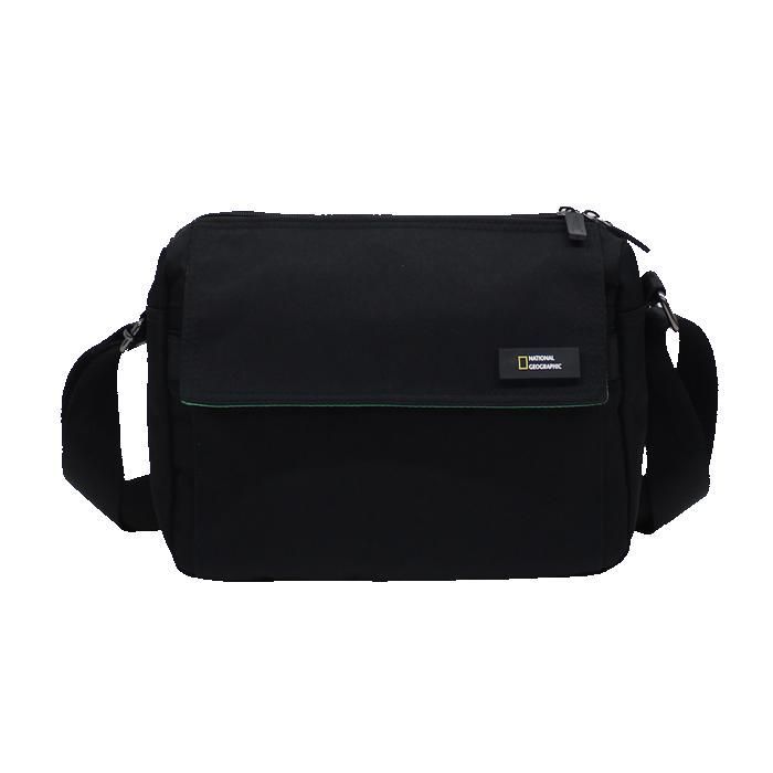 Bolso de hombro National Geographic Academy 2L negro