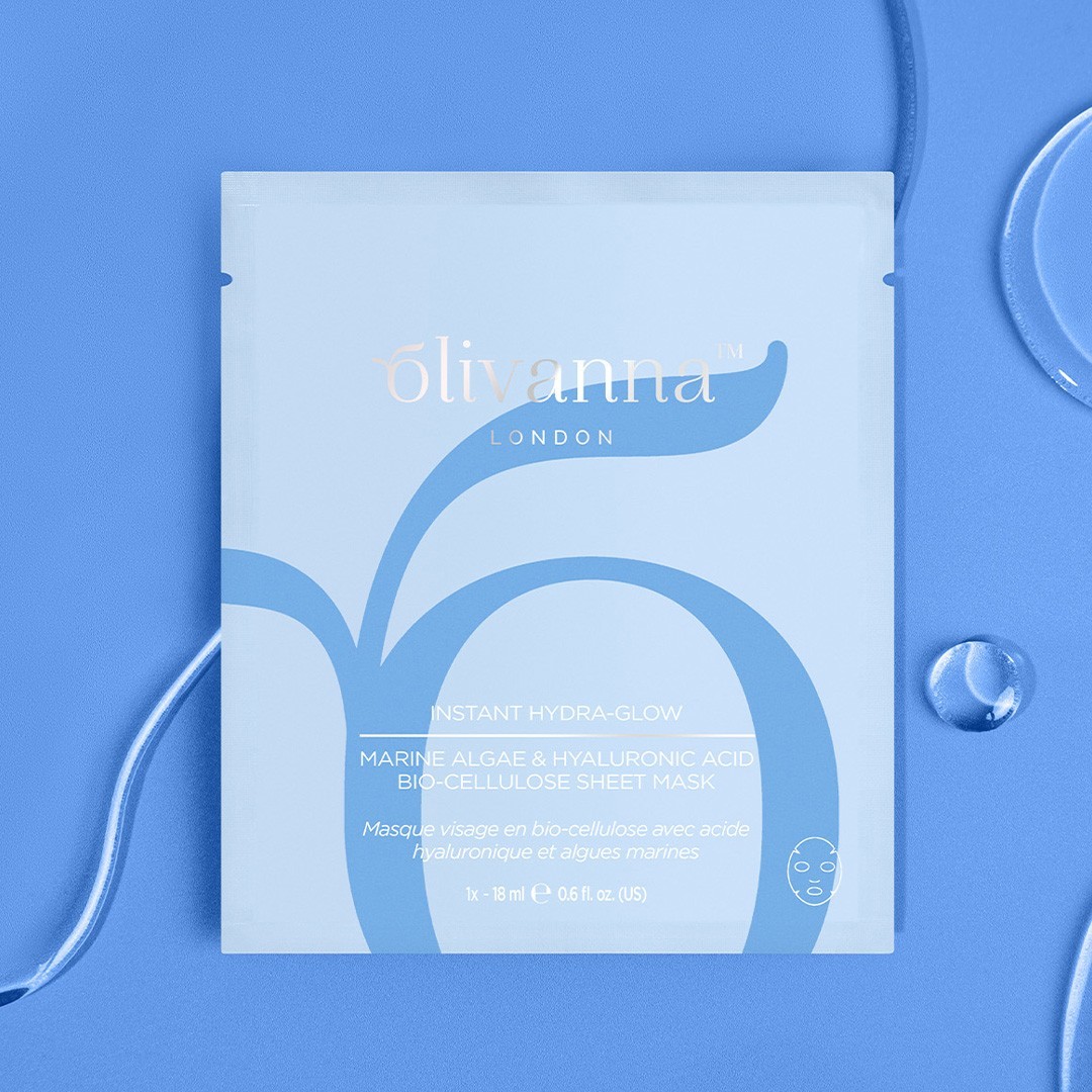 Olivanna Instant Hydra Glow Hyaluronic Acid Sheet Mask Kit