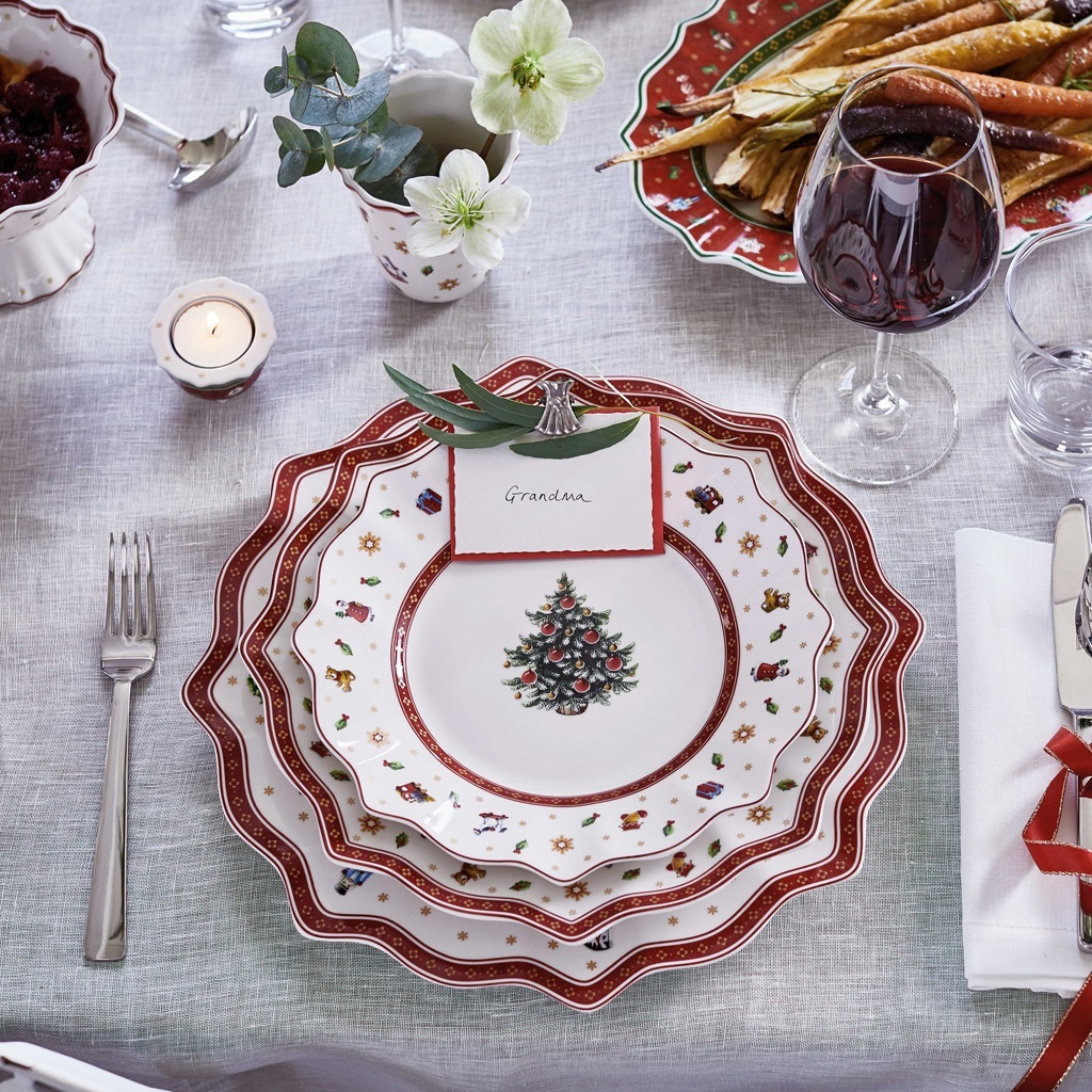 Villeroy & Boch bel krožnik za večerjo, Toy Joy - 1 kos