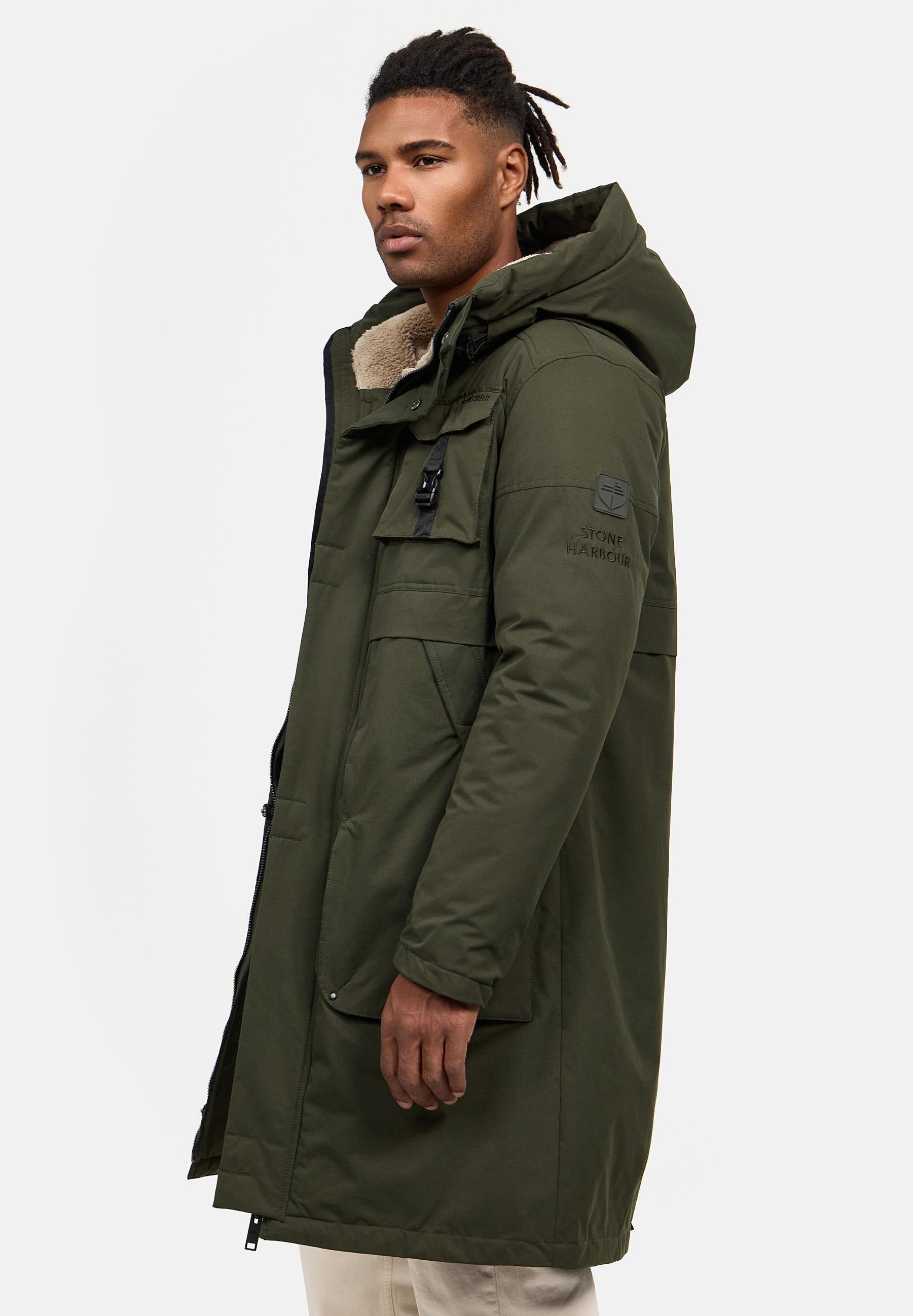 STONE HARBOUR Manteau d'hiver - olive