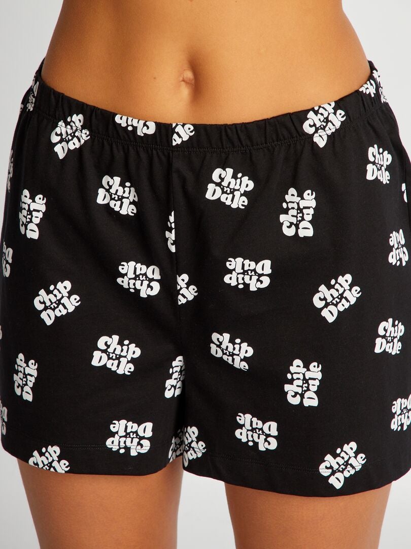 Conjunto de pijama curto Disney - 2 peças - BRANCO