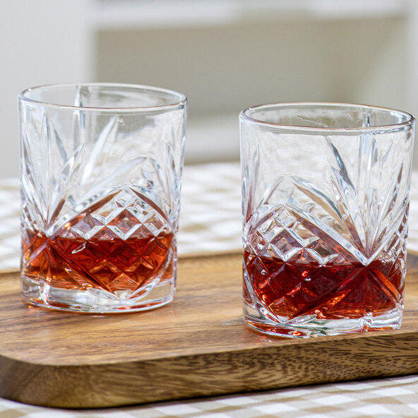 Ποτήρια ουίσκι, 330 ml, σετ 4 τεμαχίων