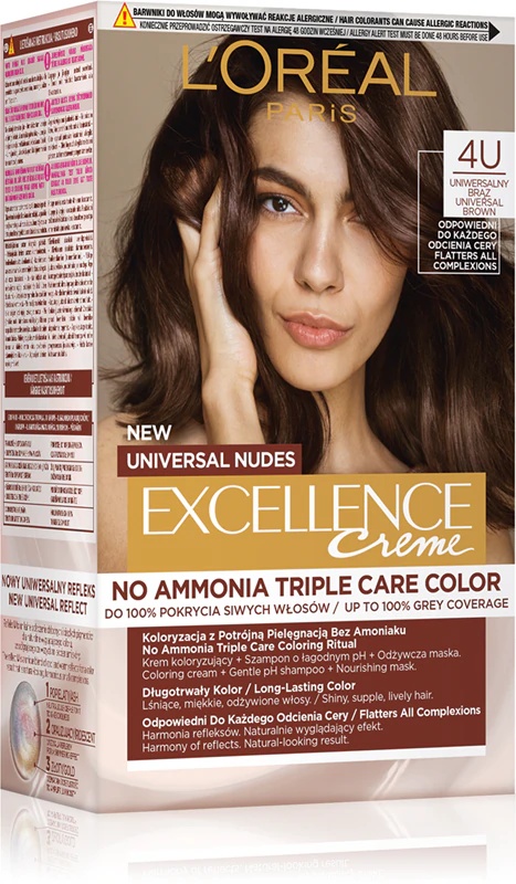 L'Oréal Paris Excellence Universal Nudes permanentna barva za lase