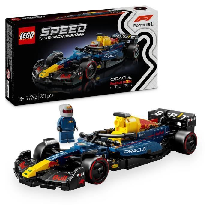 LEGO® Speed Champions 77243 Oracle Red Bull Racing RB20 F1® Auto - Bouwset voor kinderen vanaf 10 jaar