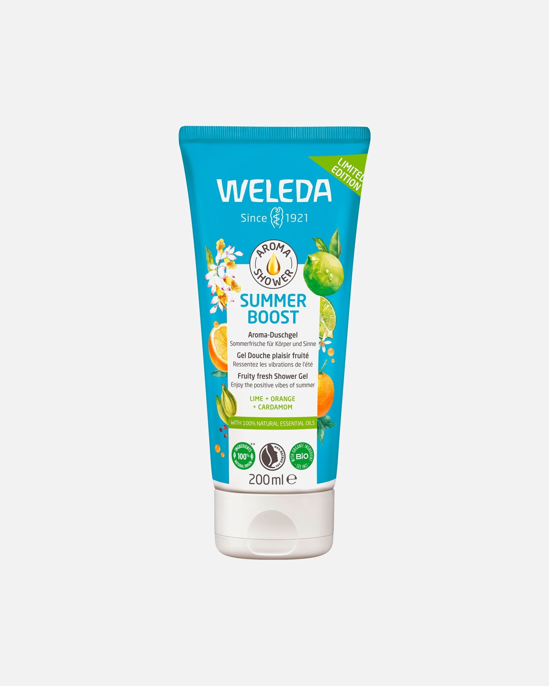 Weleda Aroma Shower Summer Boost dušas želeja - 200 ml