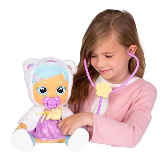 Poupon Cry Babies Dressy Kristal - IMC TOYS - Poupon interactif avec sons et lumières