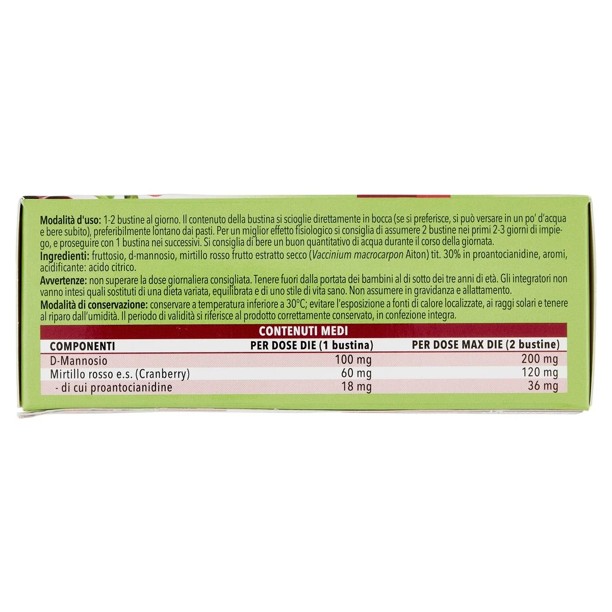 EQUILIBRA Equilibra Urinel Cranberry 12 oraal dispergeerbare sachets Preventie van blaasontsteking