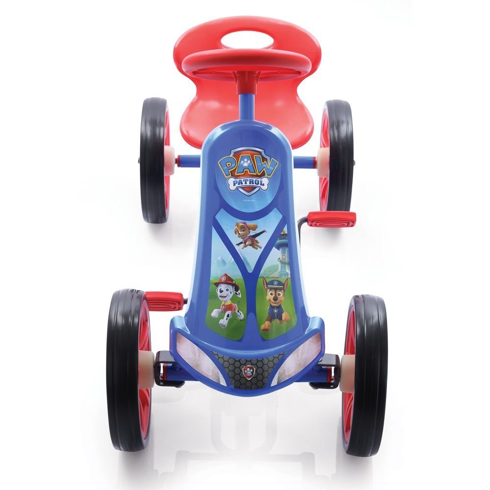 Hauck Turbo II Trampbil (2-4 år) - Paw Patrol - Blå, Trampbil för barn i åldrarna 2-4 år, justerbar sits