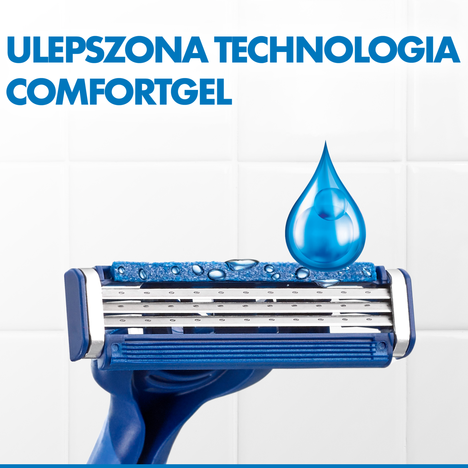 Gillette Blue 3 Plus Comfort -terät