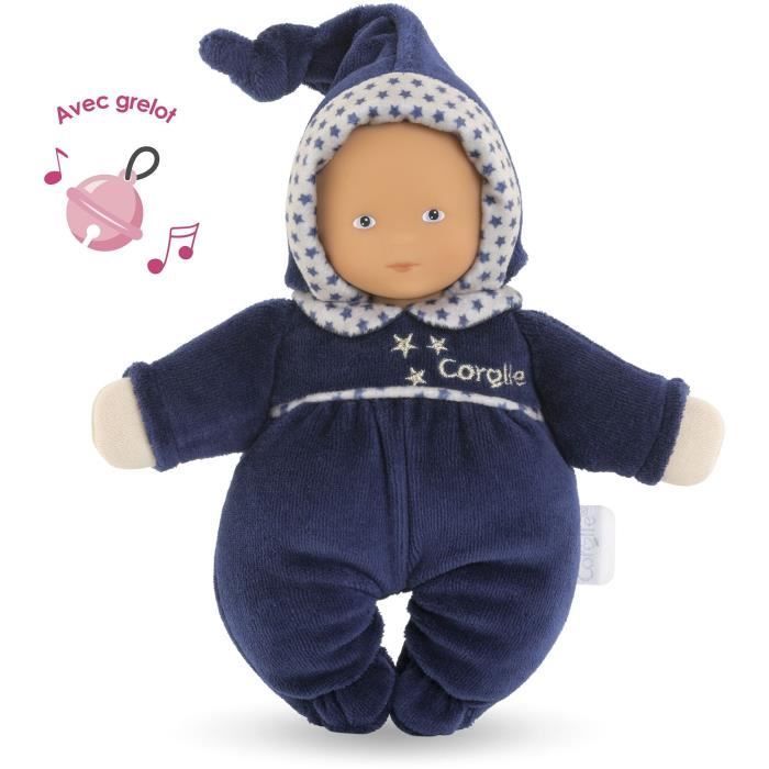 Babidoux dekbed - Corolle - Starry Night Marine - Bel - Vanillegeur - Naamlabel