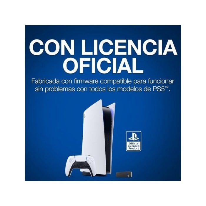 SEAGATE - Game Drive PS5 - SSD - NVMe - 2 TB - Official