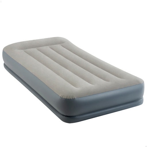  Colchão inflável de solteiro Intex Dura-beam Standard Pillow Rest de altura média