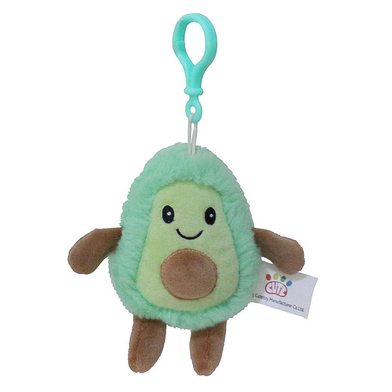 FunToys Avokado mini med klämma rosa