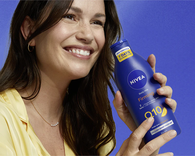 Leite Corporal Firmador NIVEA Q10 para Pele Seca