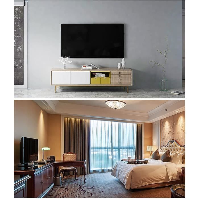 TV-stativ - Universal TV-skap, Bord-TV-stativ for 32-65 tommers LED LCD-TV-er, Justerbart TV-stativ [335]