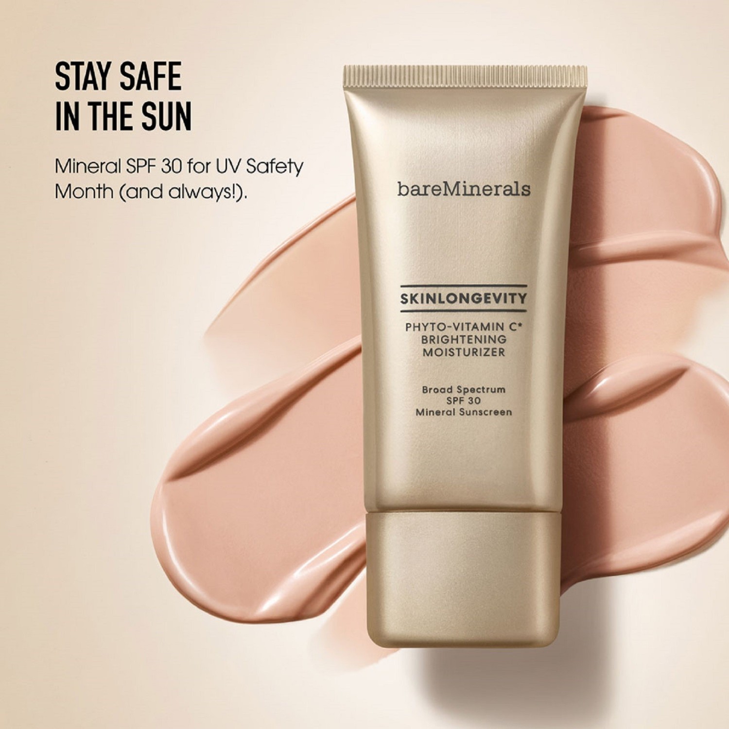 bareMinerals Skinlongevity fitovitamino C skaistinamasis drėkiklis - 50 ml