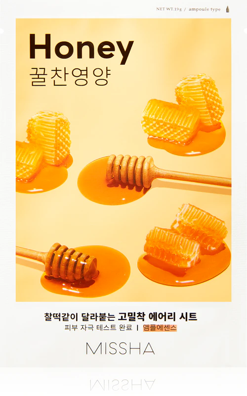 Máscara facial iluminadora Missha Airy Fit Honey