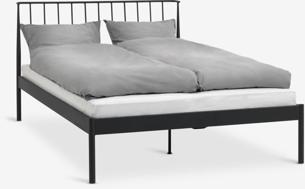 ABILDRO ABILDRO okvir kreveta 150x200 cm crni