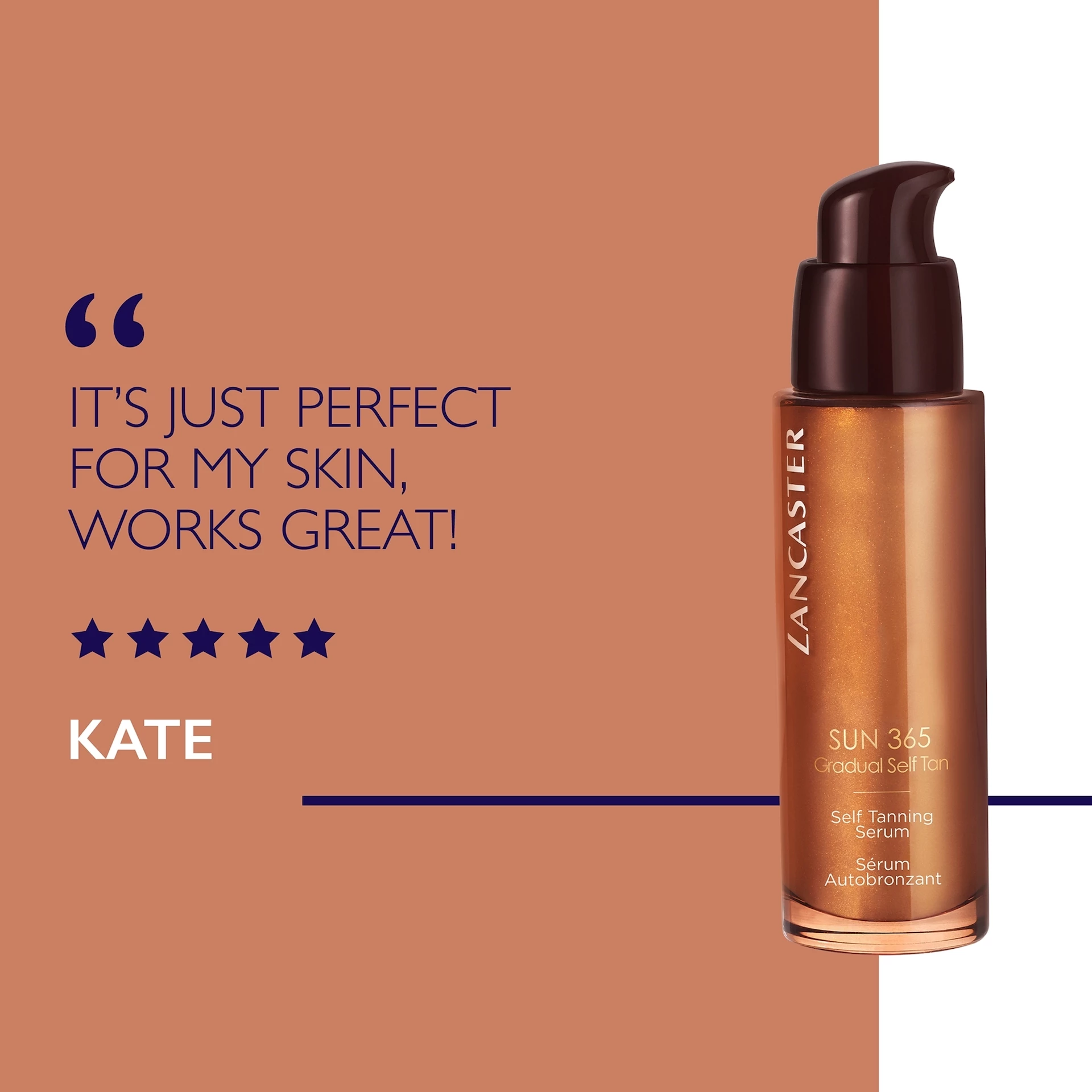 Sun 365 Serum za postupno samotamnjenje 30 ml - Lancaster