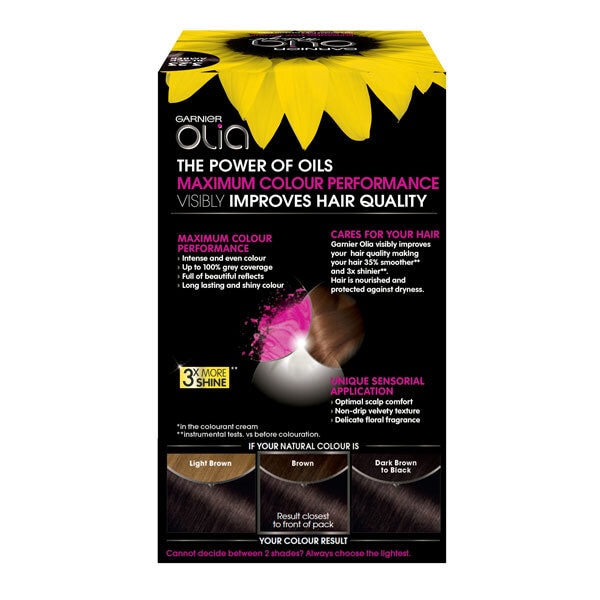 Garnier Olia 3.23 Zwarte Amber Permanente Haarkleur