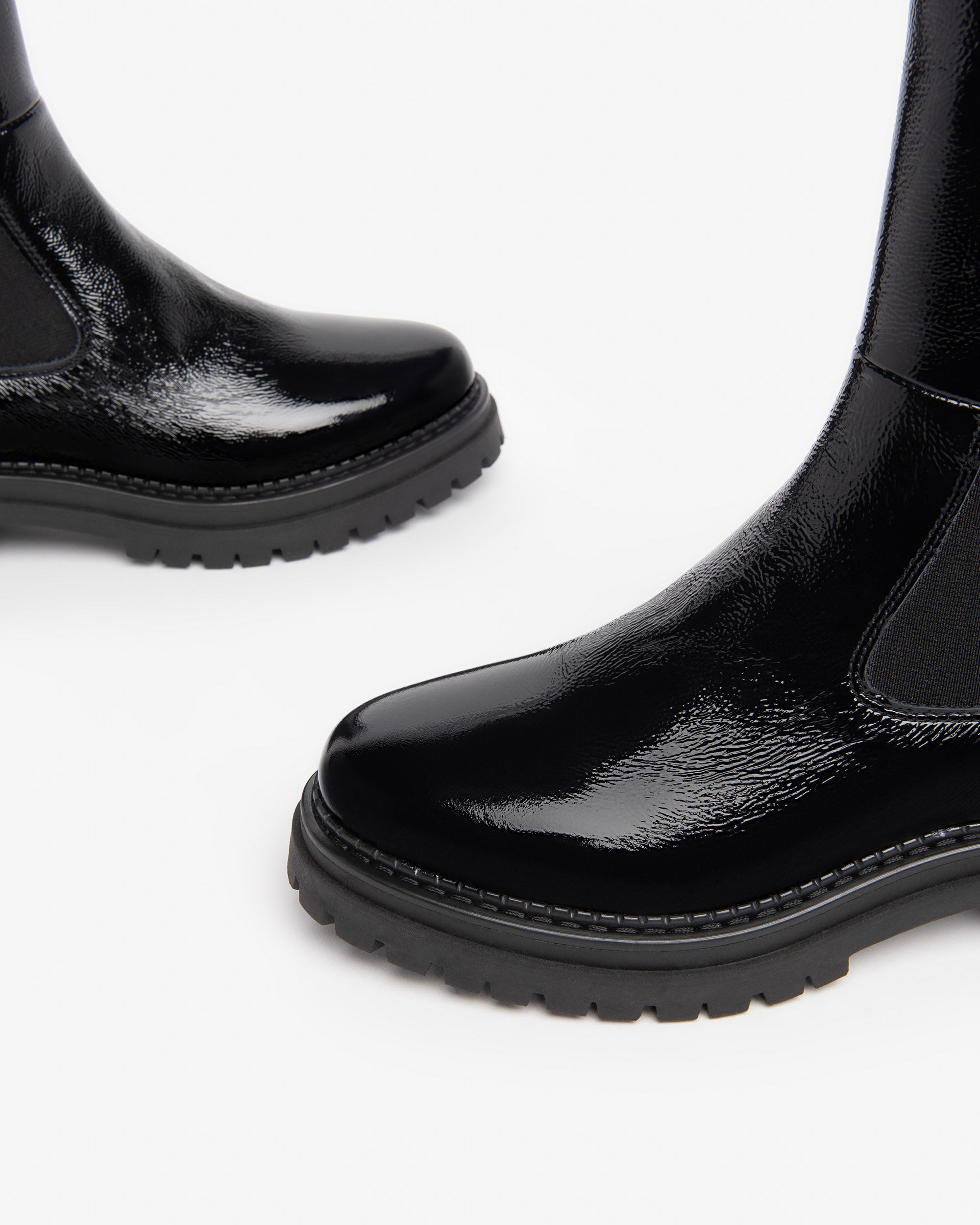  Chelsea-Boots aus Leder für Damen