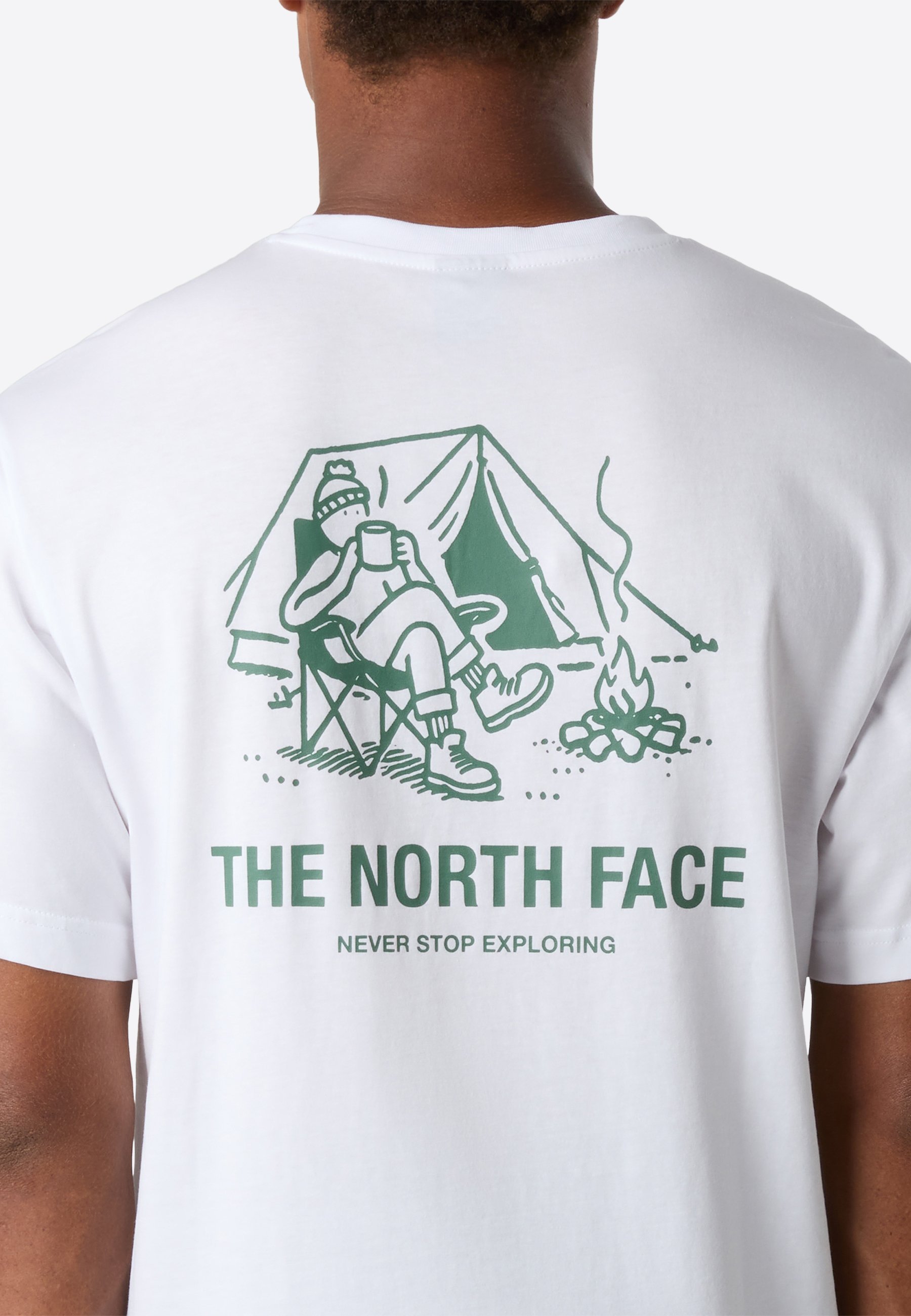 De North Face T-shirts met print