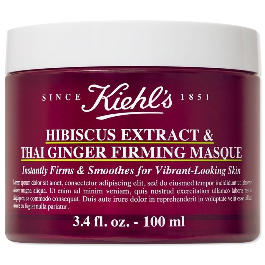 Kiehl's хидратантна маска за учвршћивање коже од листа ђумбира и хибискуса - 100 мл