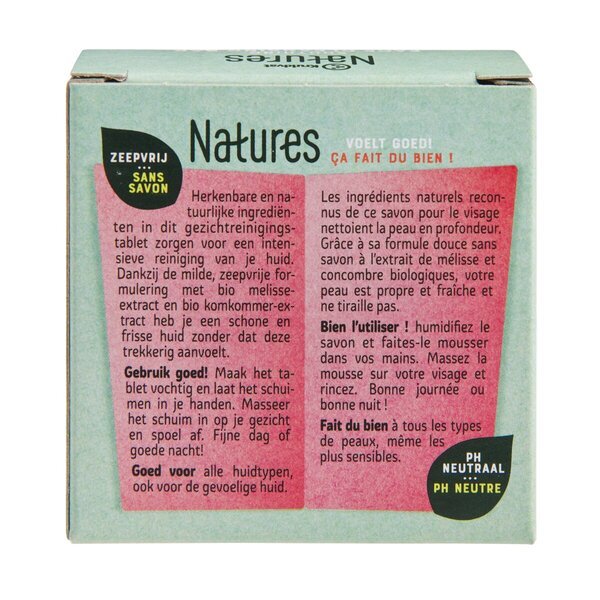 Kruidvat Natures čistilno milo za obraz<br>65g