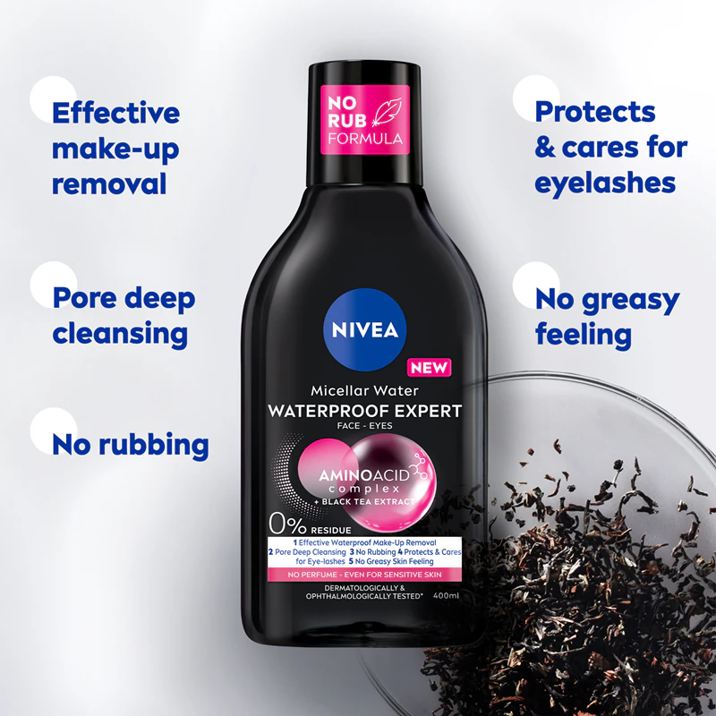 NIVEA Micellar Waterproof - Fluido micelar bifásico