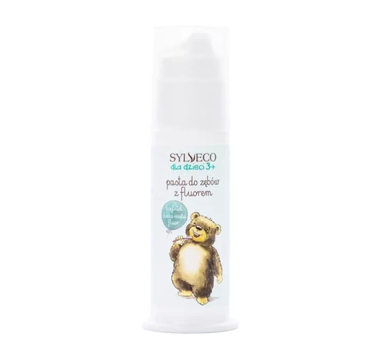 Sylveco dla dzieci 3  pasta do zębów z fluorem 75ml