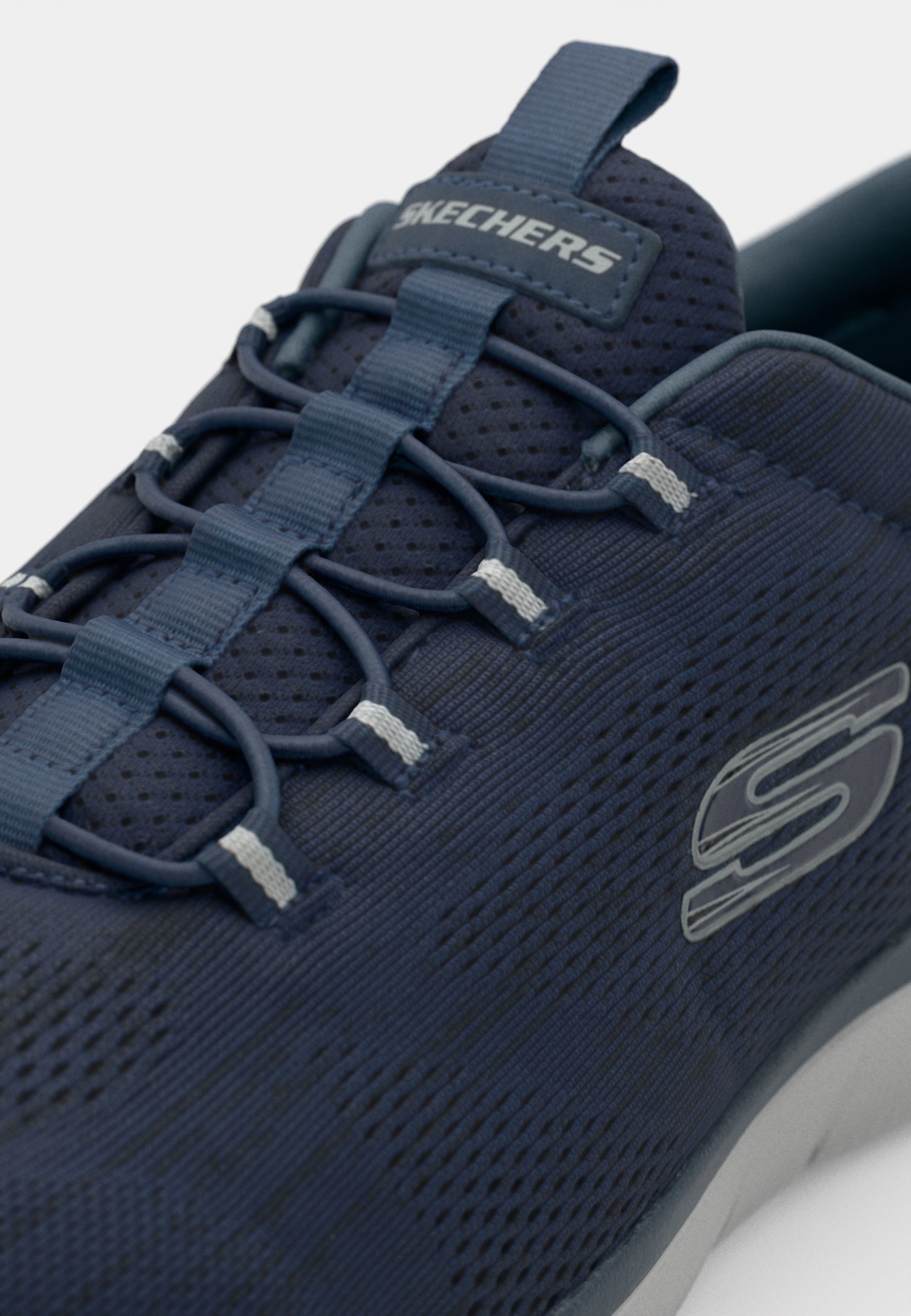 Skechers Wide Fit SUMMITS - Sneaker - Marineblau