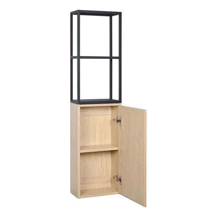 Conjunto de lavatório individual EDISSON de 70 cm + lavatório + espelho + coluna