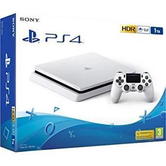 PS4 blanca de 1 TB