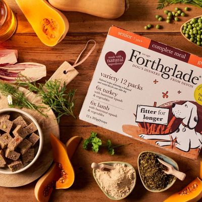 Forthglade Refeição Completa Sem Grãos para Cães Idosos - Peru e Cordeiro