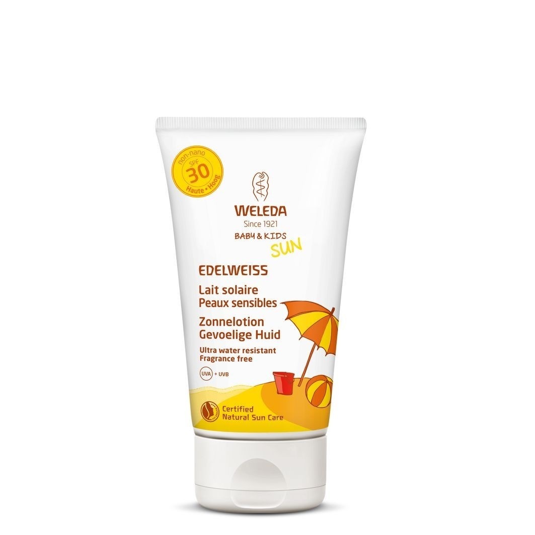 Weleda Edelweiss Sun Balm losjon za sončenje za občutljivo kožo SPF 30 - 150 ml