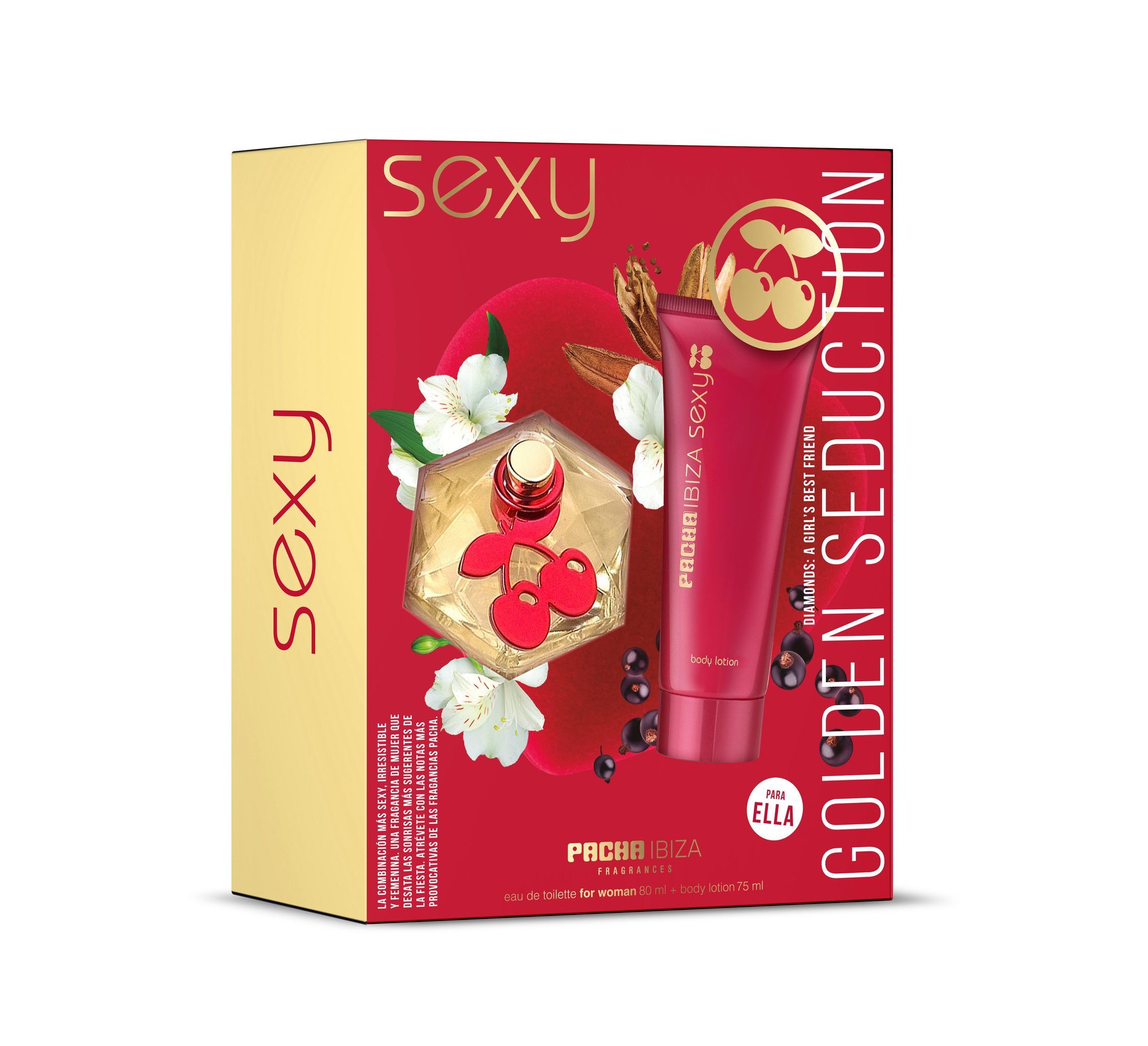 Ibiza Sexy Golden Seduction Darilni seti parfumov za ženske