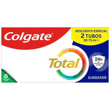Colgate Pack Total Whitening -hammastahna 2 x 75 ml 2 x 75 ml