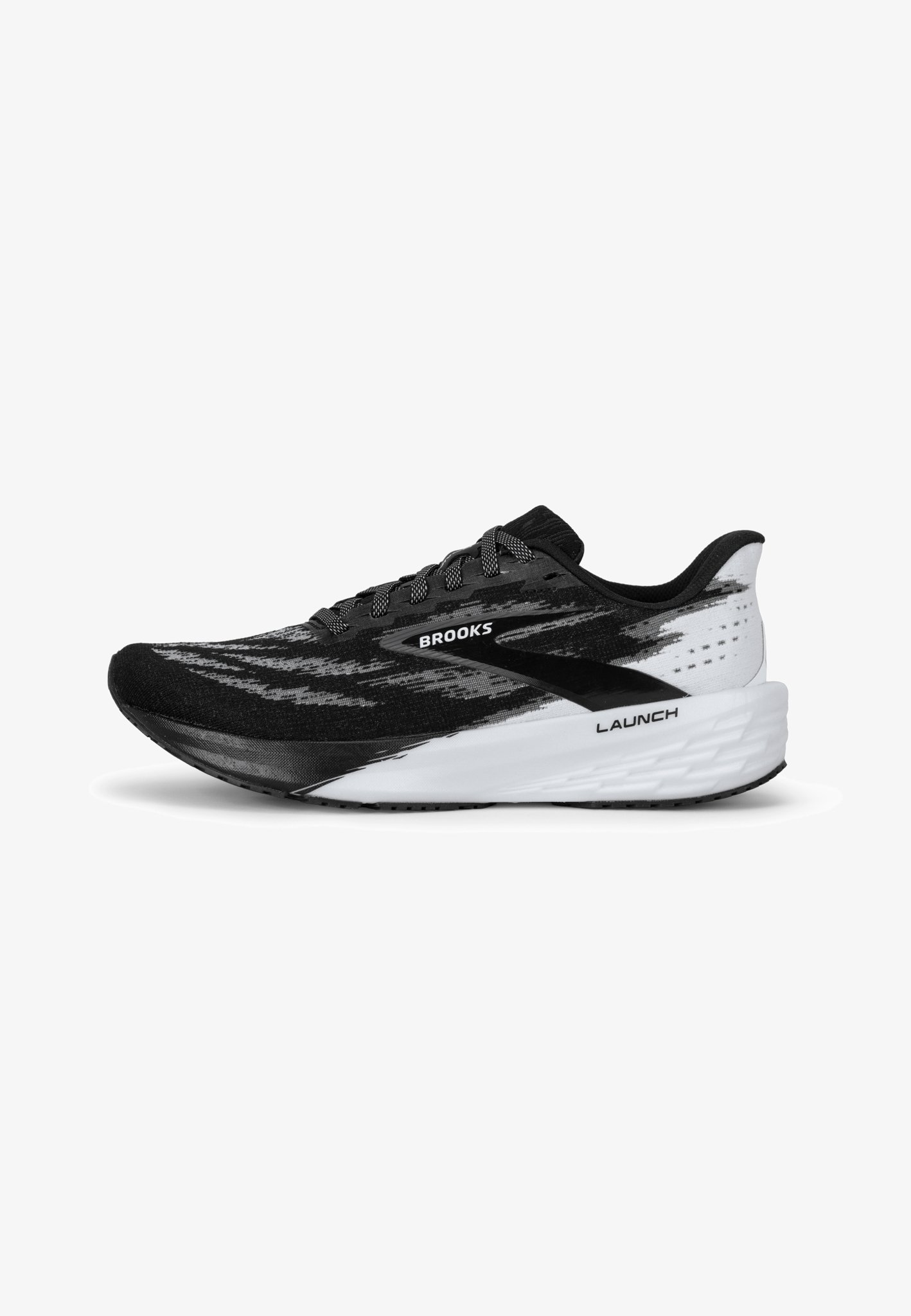 Brooks LAUNCH 11 - Scarpe da corsa su strada - nero bianco