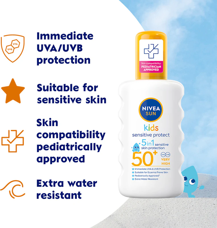 NIVEA SUN Kids opaľovací krém pre deti SPF 50+