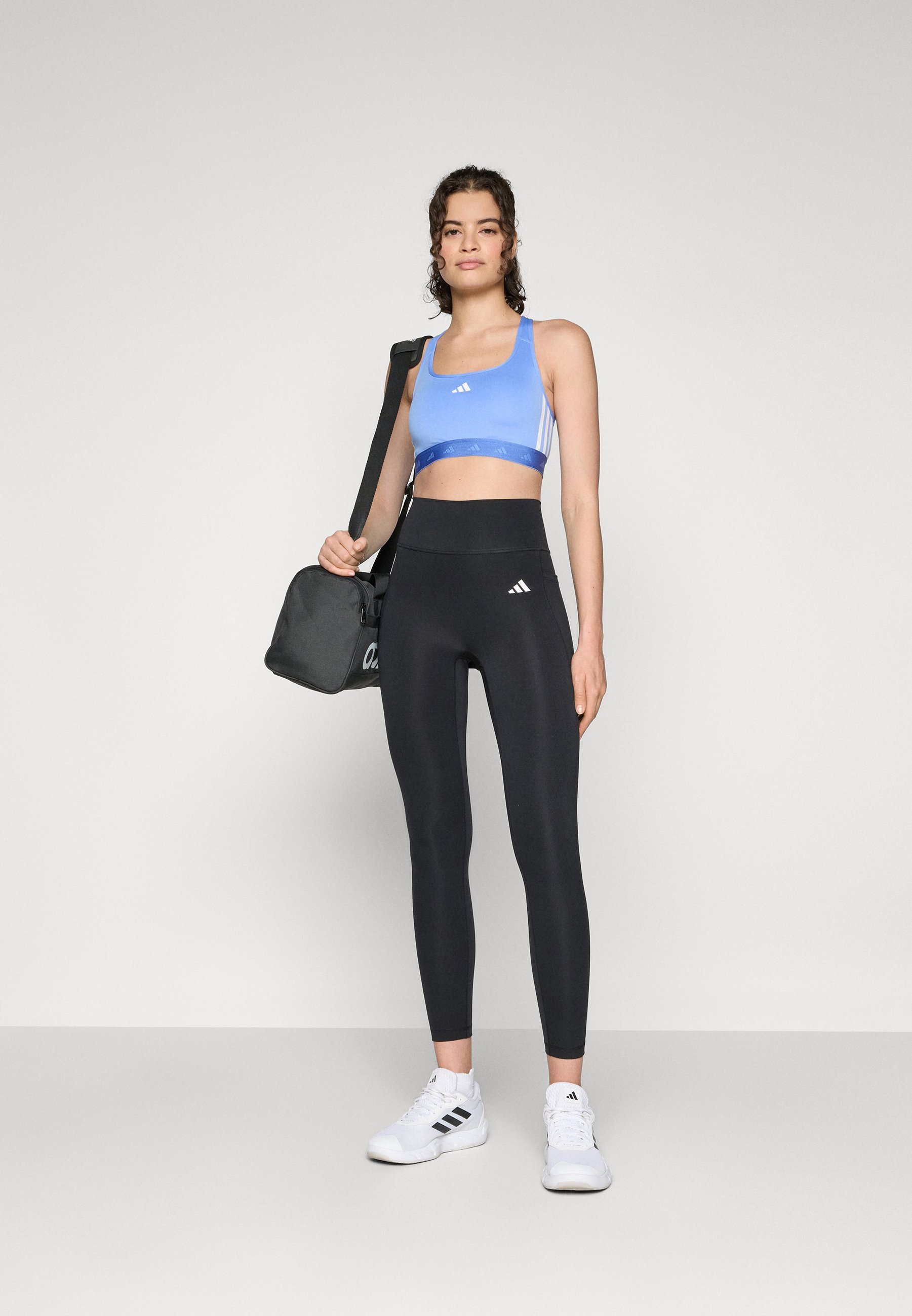 Legíny adidas Performance - čierne