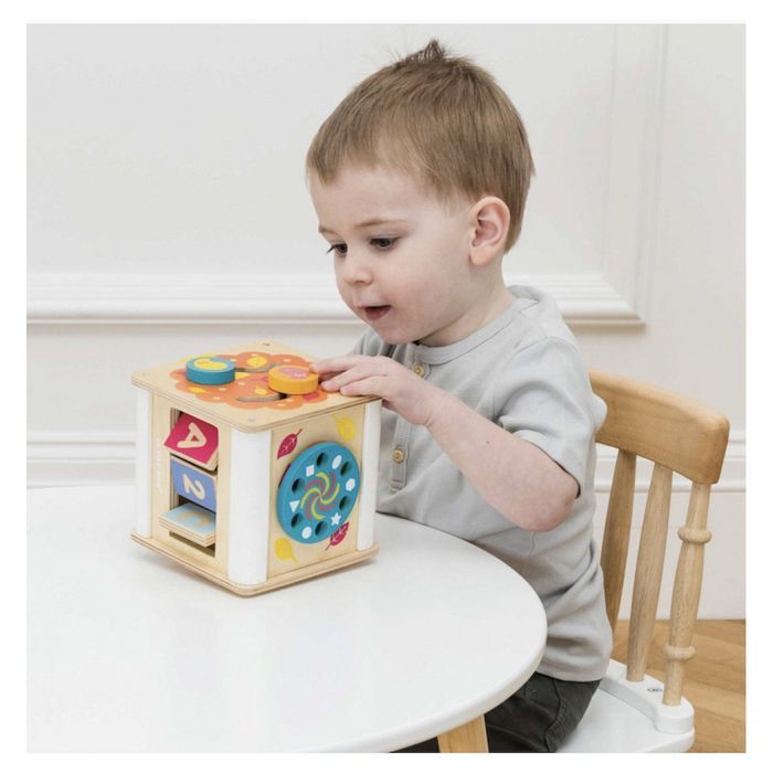 De speelgoedbus - Kleine activiteitenkubus - JH PRODUCTS