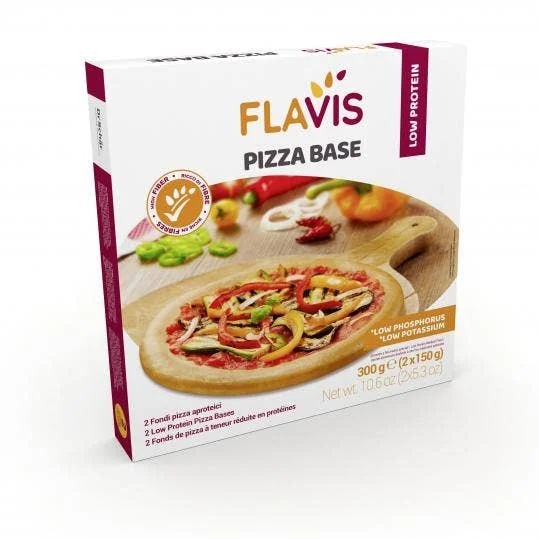 FLAVIS MEVALIA Flavis Proteinfreier Pizzaboden 2x150 g