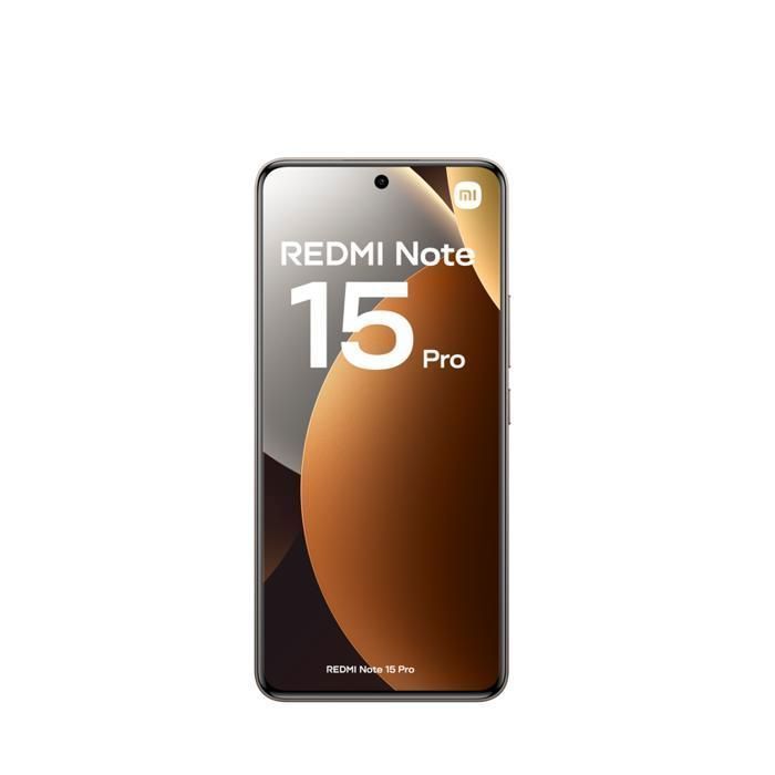 Smartphone Redmi Note 15 Pro 4G con 8 GB de RAM + 256 GB de ROM, acabado titanio - Vendido por Excellent Mi - Versión europea - Cargador no incluido - Completamente nuevo